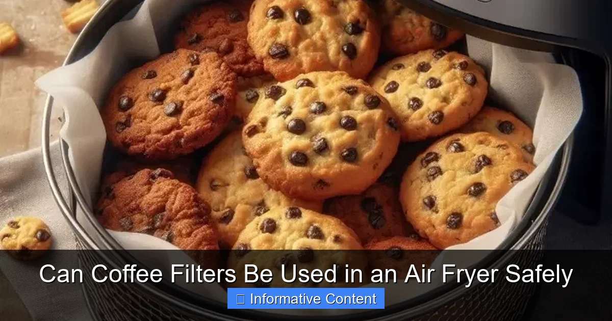 Can Coffee Filters Be Used in an Air Fryer Safely