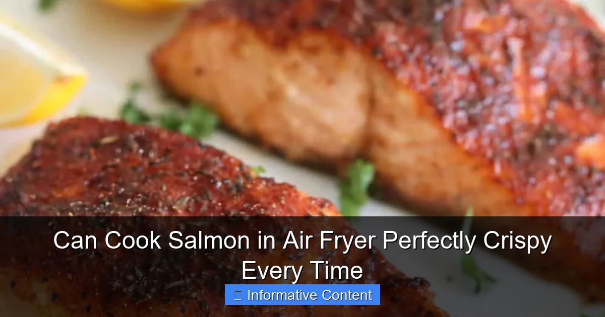 Can Cook Salmon in Air Fryer Perfectly Crispy Every Time
