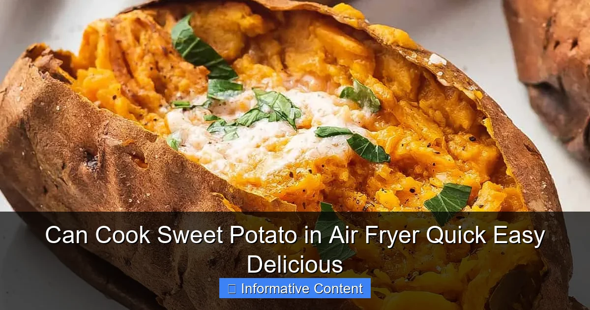 Can Cook Sweet Potato in Air Fryer Quick Easy Delicious