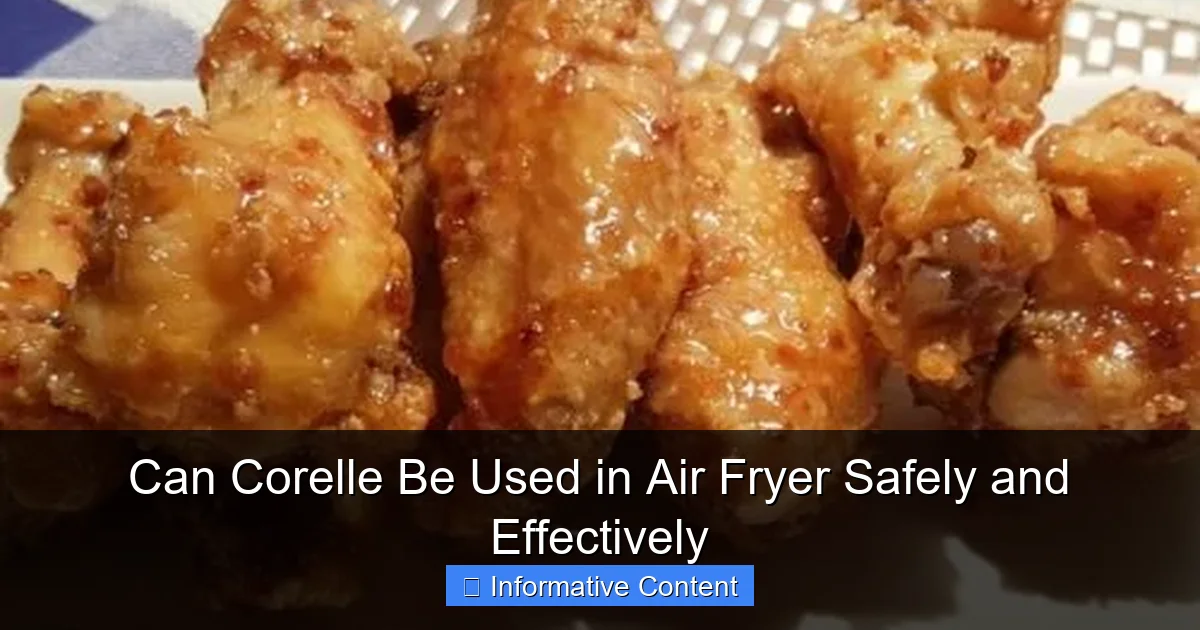 Can Corelle Be Used in Air Fryer Safely and Effectively