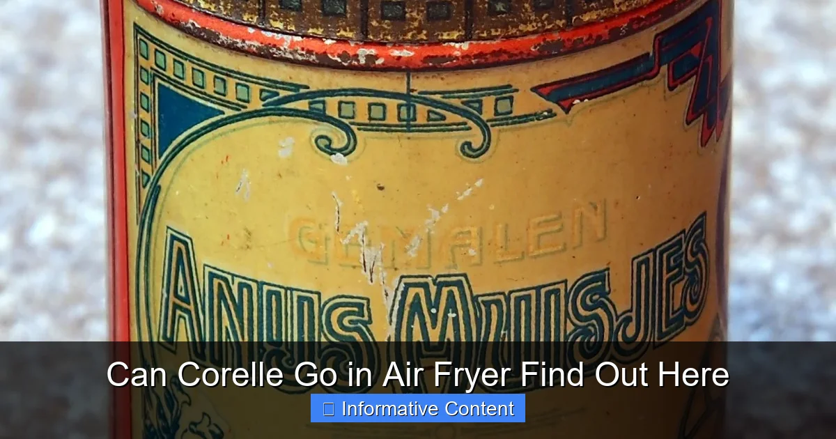 Can Corelle Go in Air Fryer Find Out Here