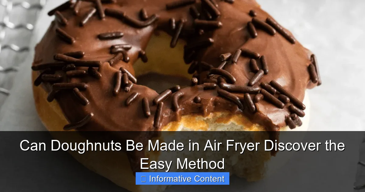 Can Doughnuts Be Made in Air Fryer Discover the Easy Method