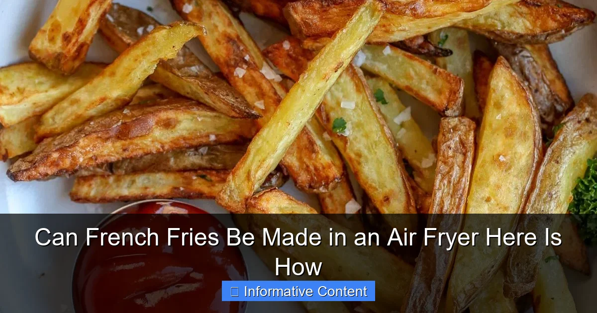 Can French Fries Be Made in an Air Fryer Here Is How