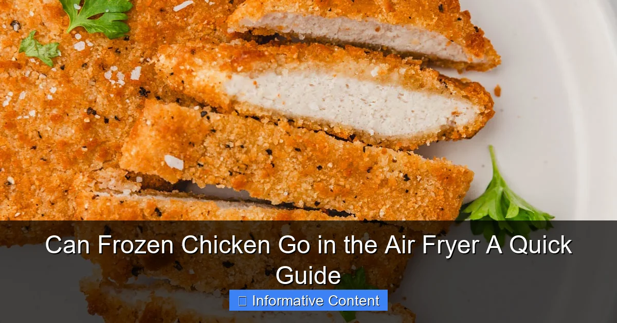 Can Frozen Chicken Go in the Air Fryer A Quick Guide