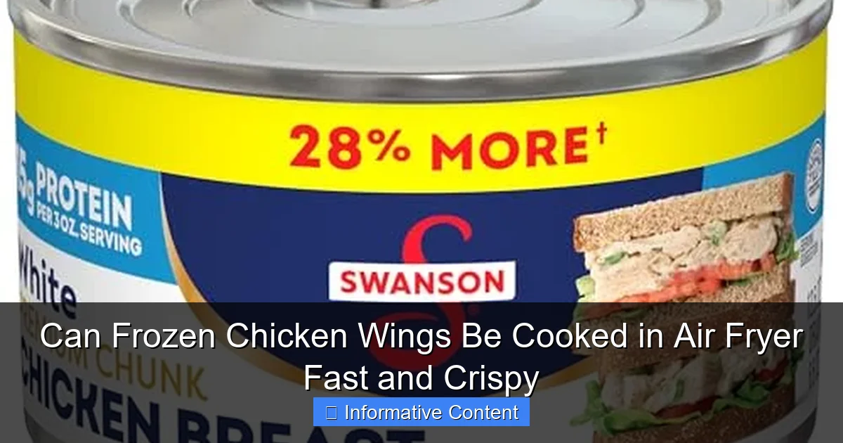 Can Frozen Chicken Wings Be Cooked in Air Fryer Fast and Crispy