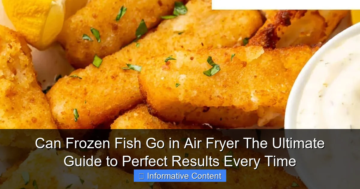 Can Frozen Fish Go in Air Fryer The Ultimate Guide to Perfect Results Every Time