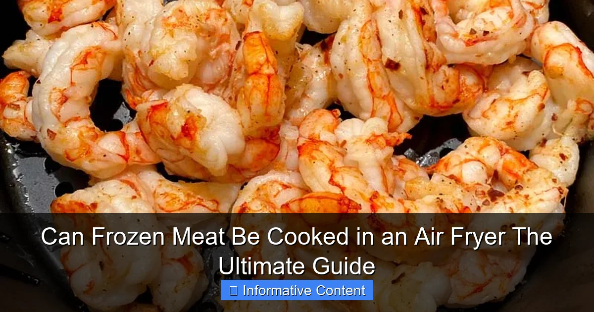 Can Frozen Meat Be Cooked in an Air Fryer The Ultimate Guide