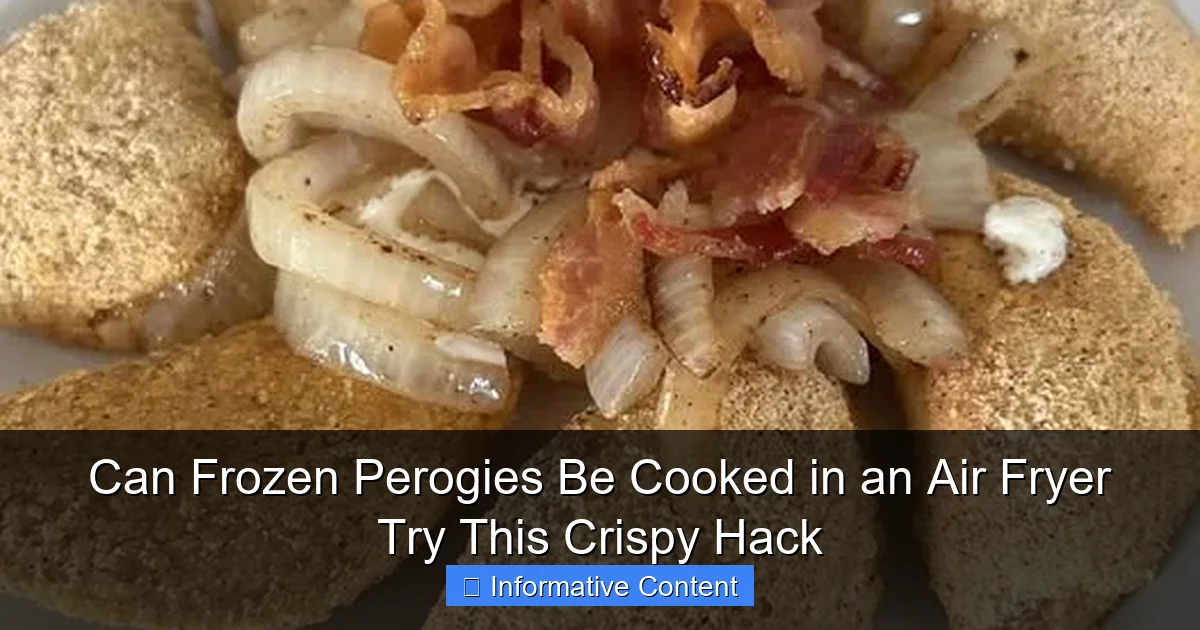 Can Frozen Perogies Be Cooked in an Air Fryer Try This Crispy Hack