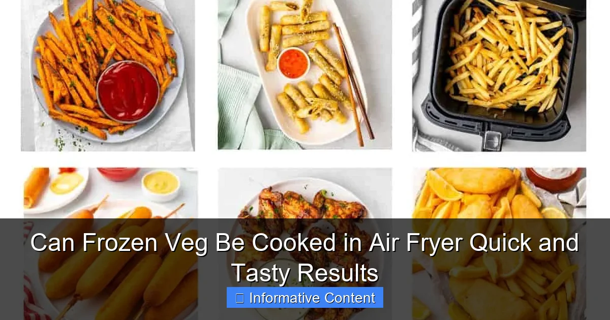 Can Frozen Veg Be Cooked in Air Fryer Quick and Tasty Results