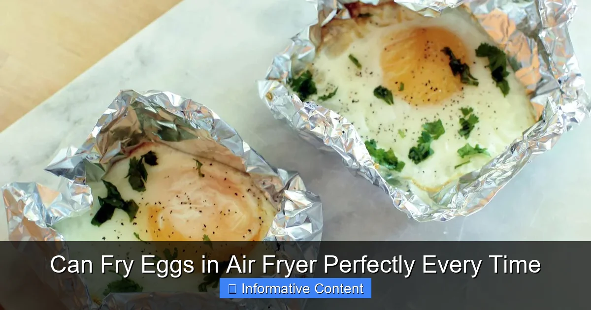 Can Fry Eggs in Air Fryer Perfectly Every Time