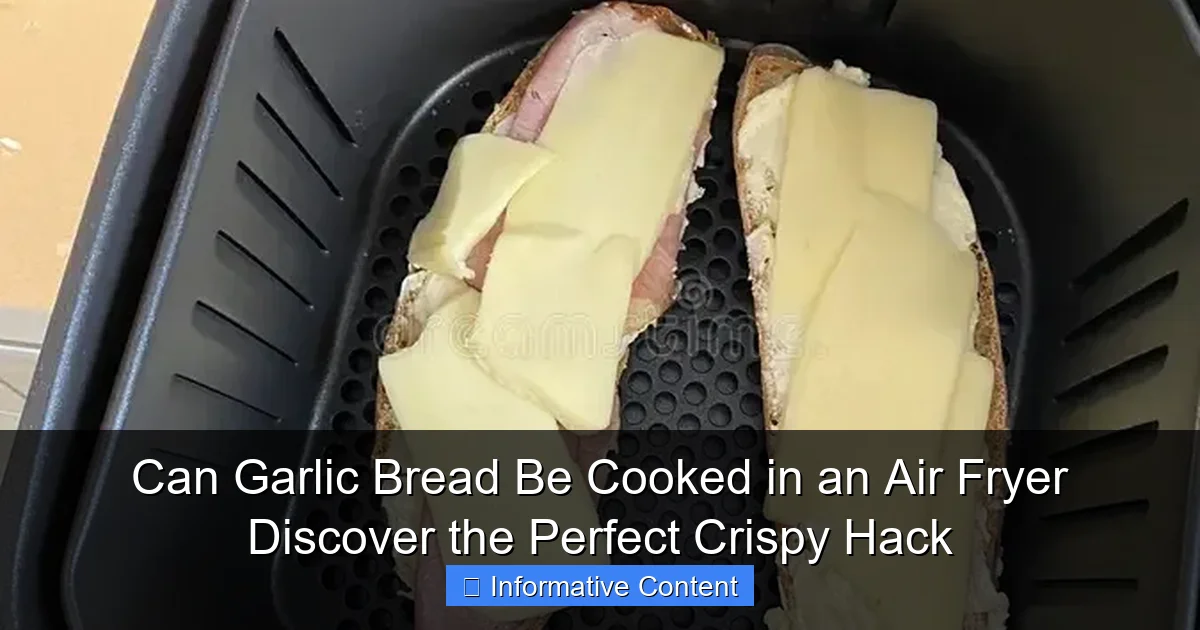 Can Garlic Bread Be Cooked in an Air Fryer Discover the Perfect Crispy Hack