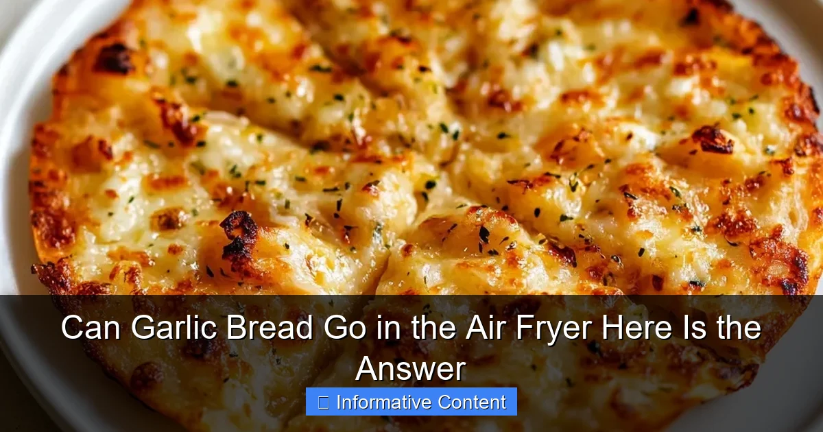 Can Garlic Bread Go in the Air Fryer Here Is the Answer