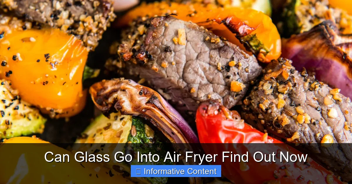 Can Glass Go Into Air Fryer Find Out Now