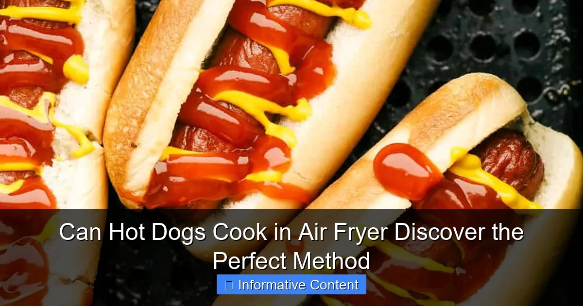 Can Hot Dogs Cook in Air Fryer Discover the Perfect Method