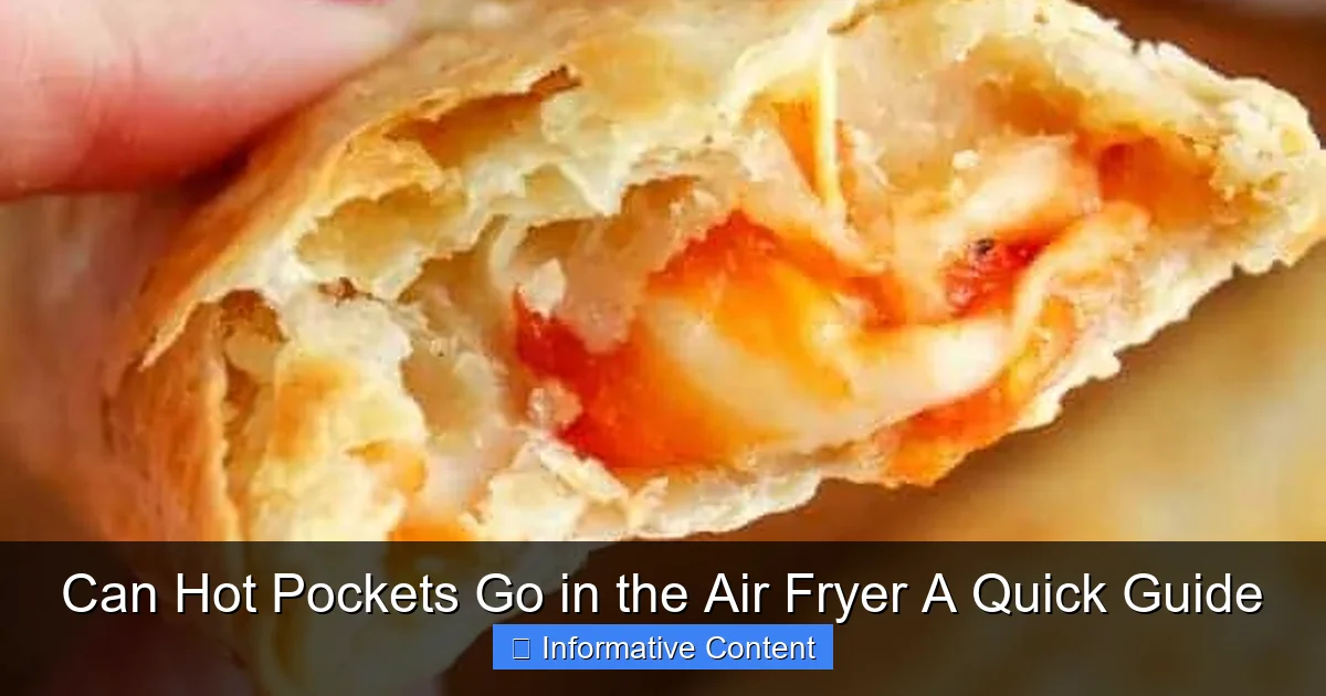 Can Hot Pockets Go in the Air Fryer A Quick Guide