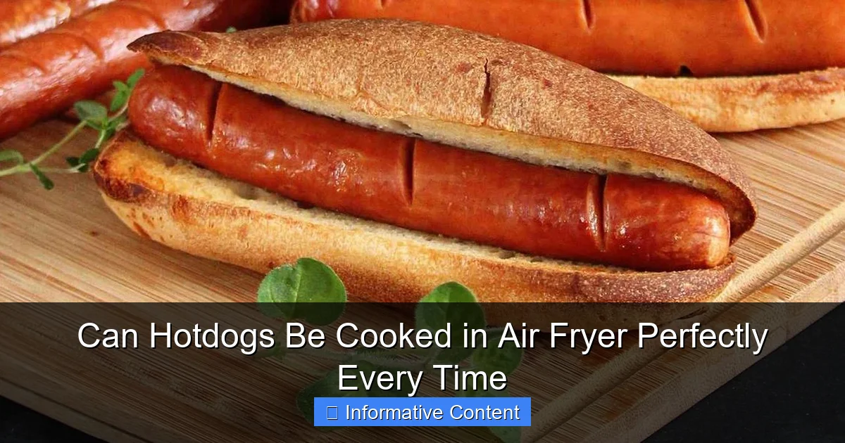 Can Hotdogs Be Cooked in Air Fryer Perfectly Every Time