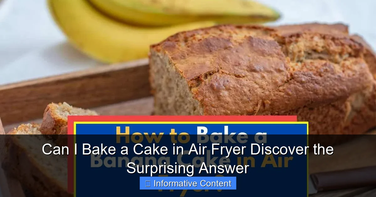 Can I Bake a Cake in Air Fryer Discover the Surprising Answer
