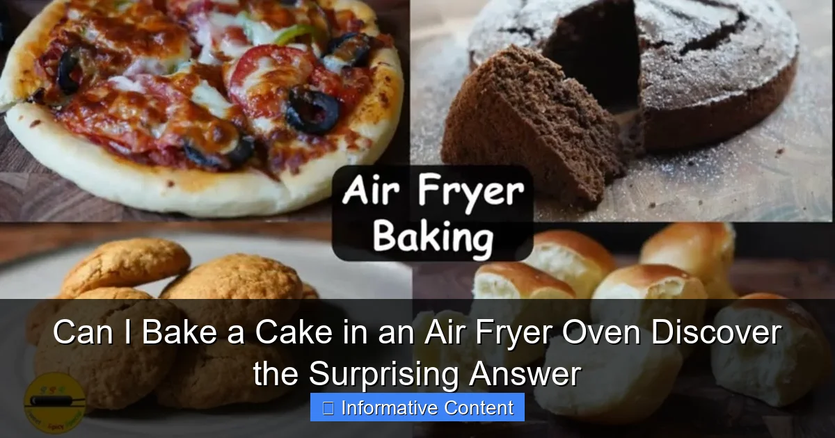 Can I Bake a Cake in an Air Fryer Oven Discover the Surprising Answer