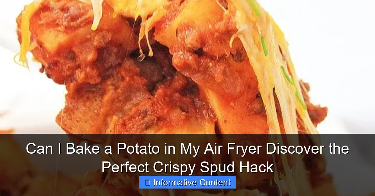 Can I Bake a Potato in My Air Fryer Discover the Perfect Crispy Spud Hack