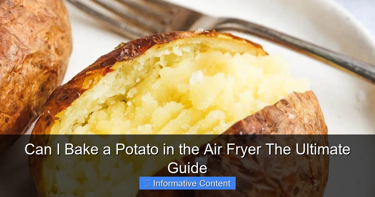 Can I Bake a Potato in the Air Fryer The Ultimate Guide