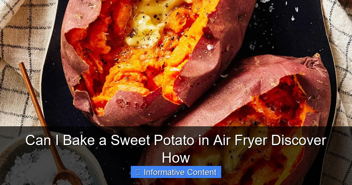 Can I Bake a Sweet Potato in Air Fryer Discover How