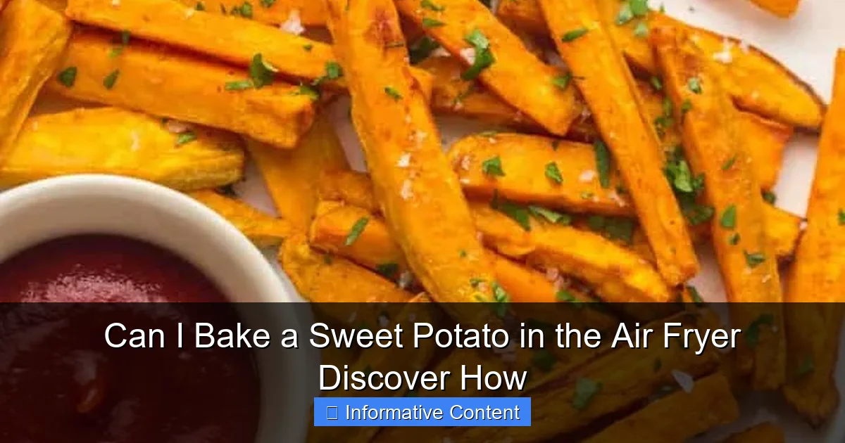Can I Bake a Sweet Potato in the Air Fryer Discover How