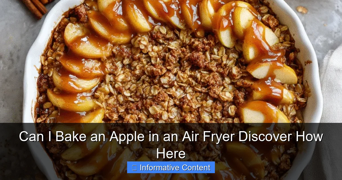Can I Bake an Apple in an Air Fryer Discover How Here