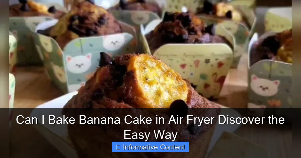 Can I Bake Banana Cake in Air Fryer Discover the Easy Way