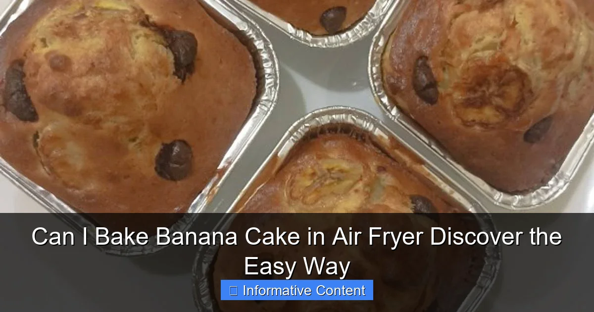 Can I Bake Banana Cake in Air Fryer Discover the Easy Way