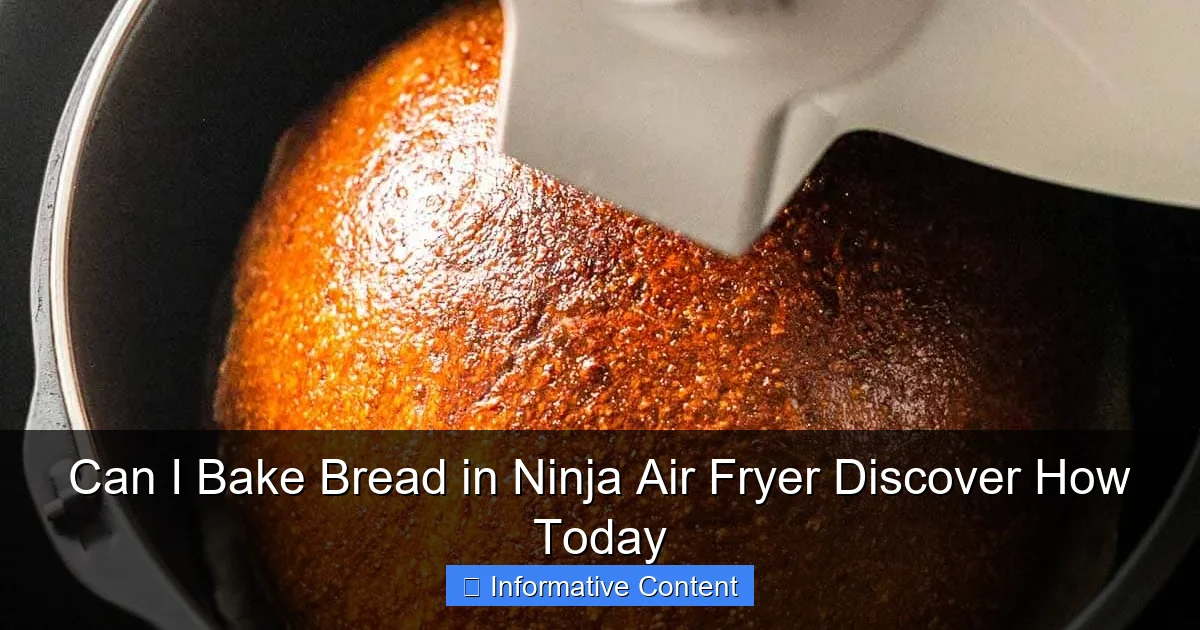 Can I Bake Bread in Ninja Air Fryer Discover How Today