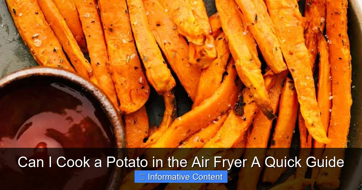 Can I Cook a Potato in the Air Fryer A Quick Guide