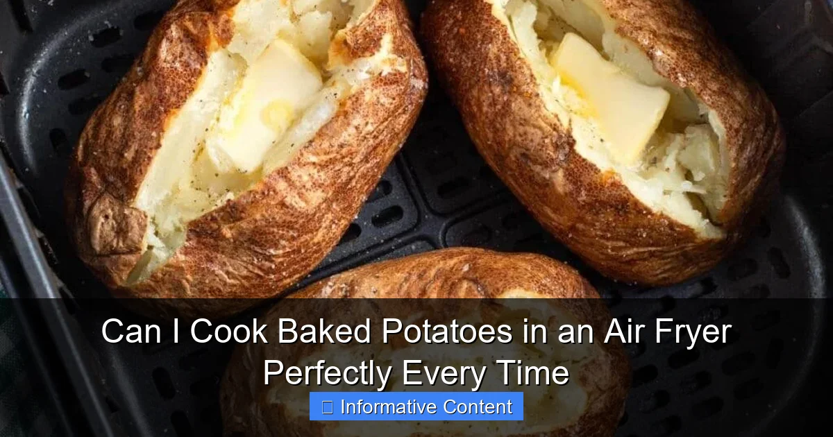 Can I Cook Baked Potatoes in an Air Fryer Perfectly Every Time