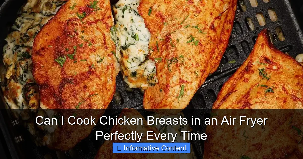 Can I Cook Chicken Breasts in an Air Fryer Perfectly Every Time