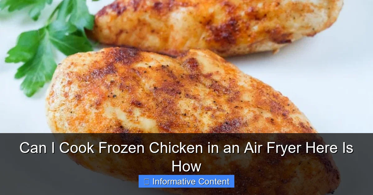 Can I Cook Frozen Chicken in an Air Fryer Here Is How