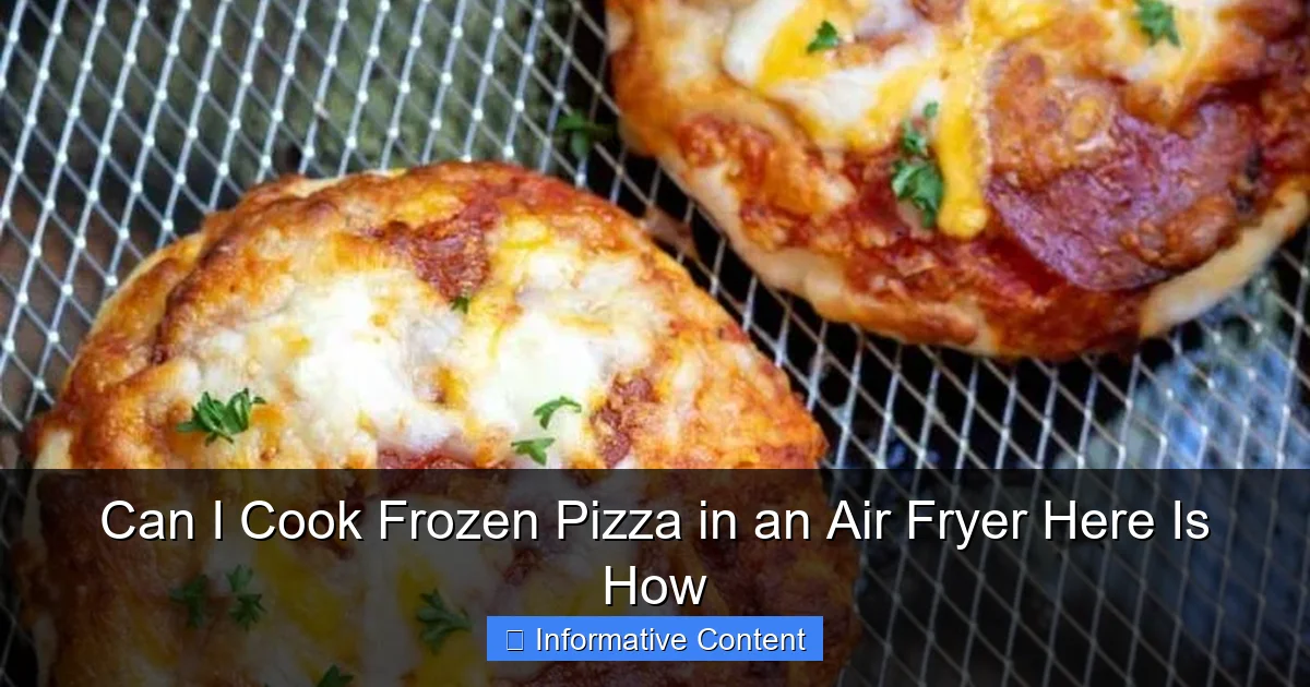 Can I Cook Frozen Pizza in an Air Fryer Here Is How
