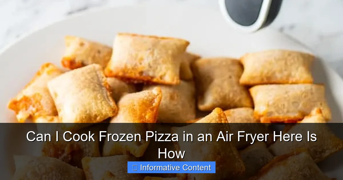 Can I Cook Frozen Pizza in an Air Fryer Here Is How