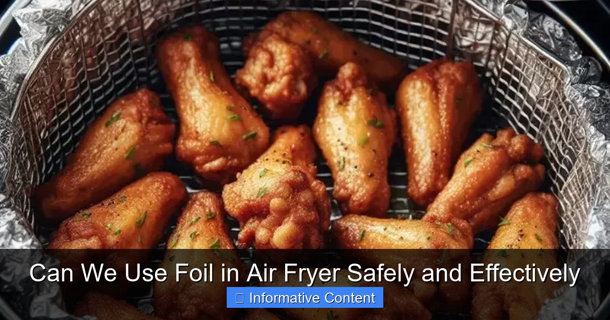 Can We Use Foil in Air Fryer Safely and Effectively