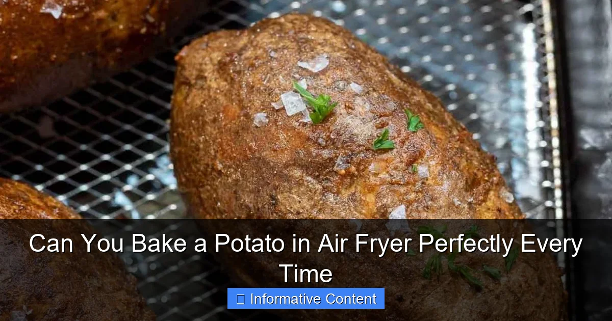 Can You Bake a Potato in Air Fryer Perfectly Every Time