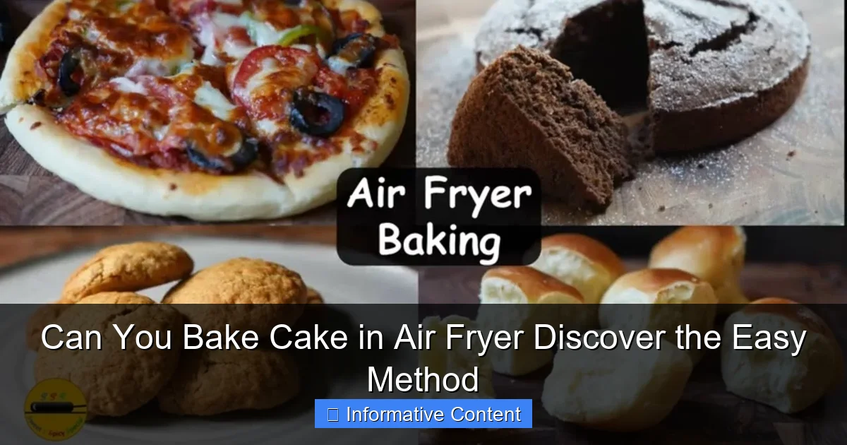 Can You Bake Cake in Air Fryer Discover the Easy Method