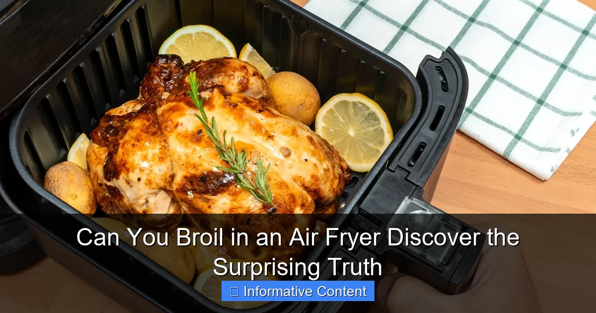 Can You Broil in an Air Fryer Discover the Surprising Truth
