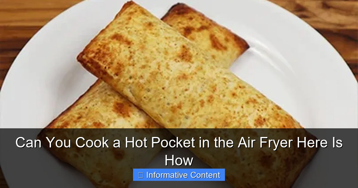 Can You Cook a Hot Pocket in the Air Fryer Here Is How