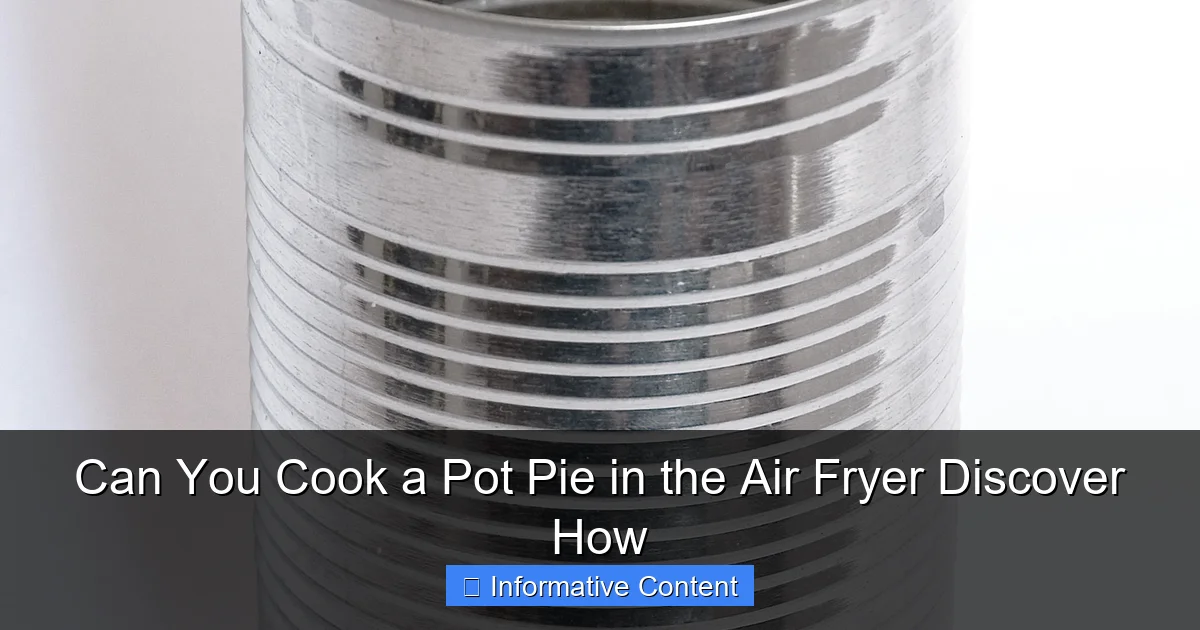 Can You Cook a Pot Pie in the Air Fryer Discover How