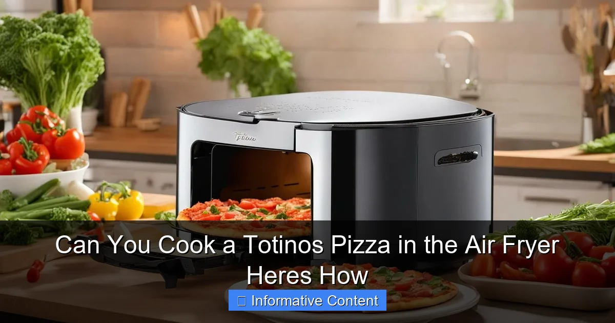 Can You Cook a Totinos Pizza in the Air Fryer Heres How