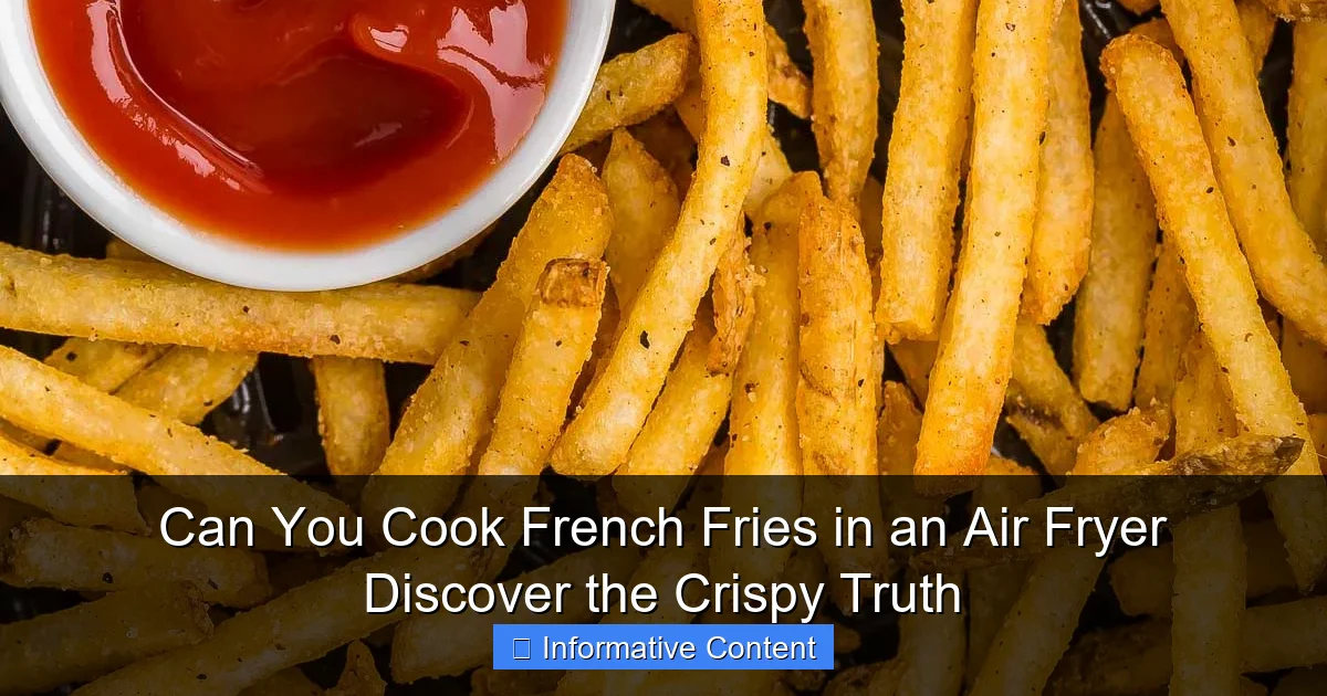 Can You Cook French Fries in an Air Fryer Discover the Crispy Truth
