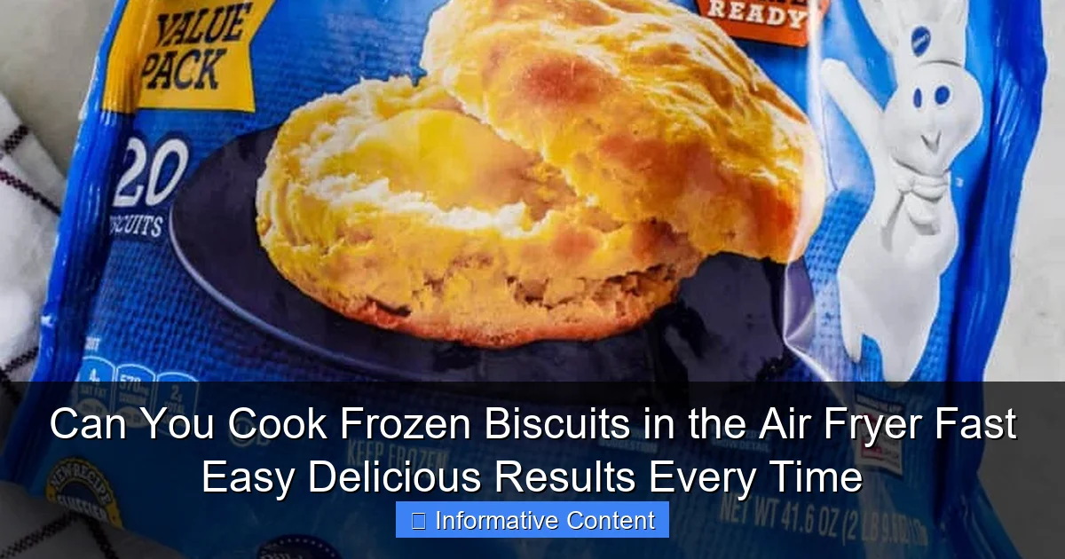 Can You Cook Frozen Biscuits in the Air Fryer Fast Easy Delicious Results Every Time