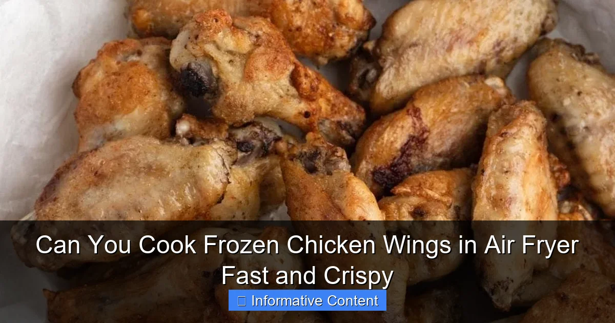 Can You Cook Frozen Chicken Wings in Air Fryer Fast and Crispy