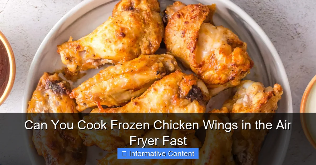 Can You Cook Frozen Chicken Wings in the Air Fryer Fast