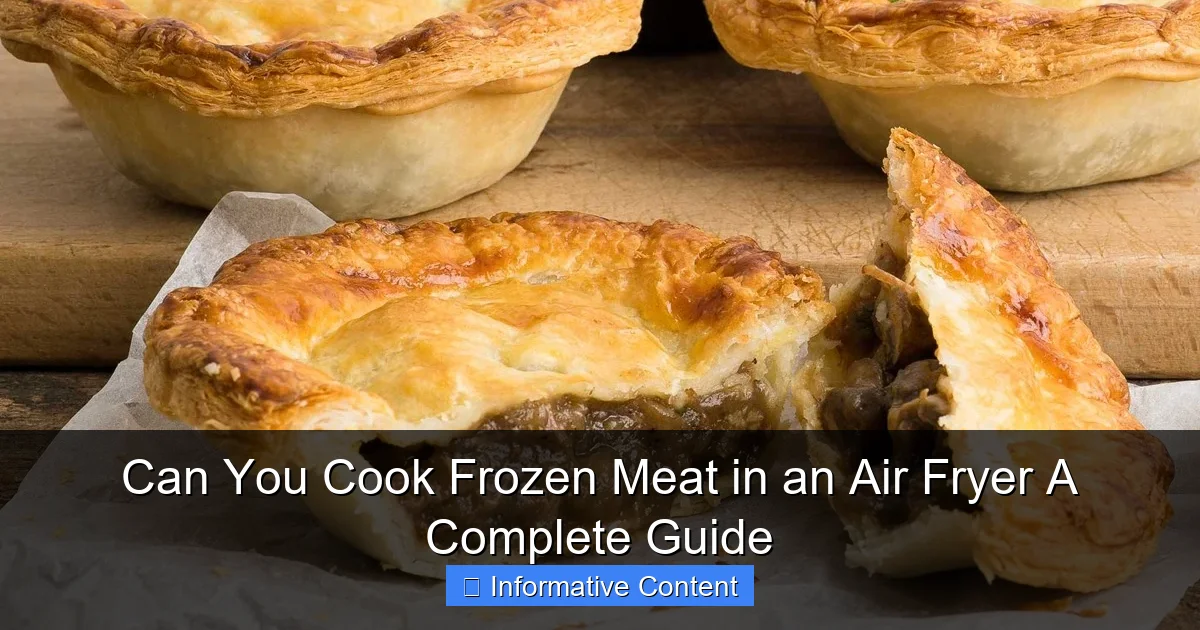 Can You Cook Frozen Meat in an Air Fryer A Complete Guide