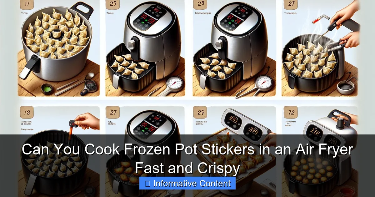 Can You Cook Frozen Pot Stickers in an Air Fryer Fast and Crispy