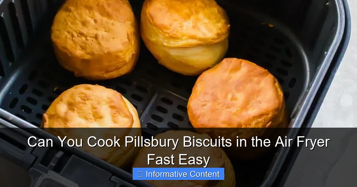 Can You Cook Pillsbury Biscuits in the Air Fryer Fast Easy